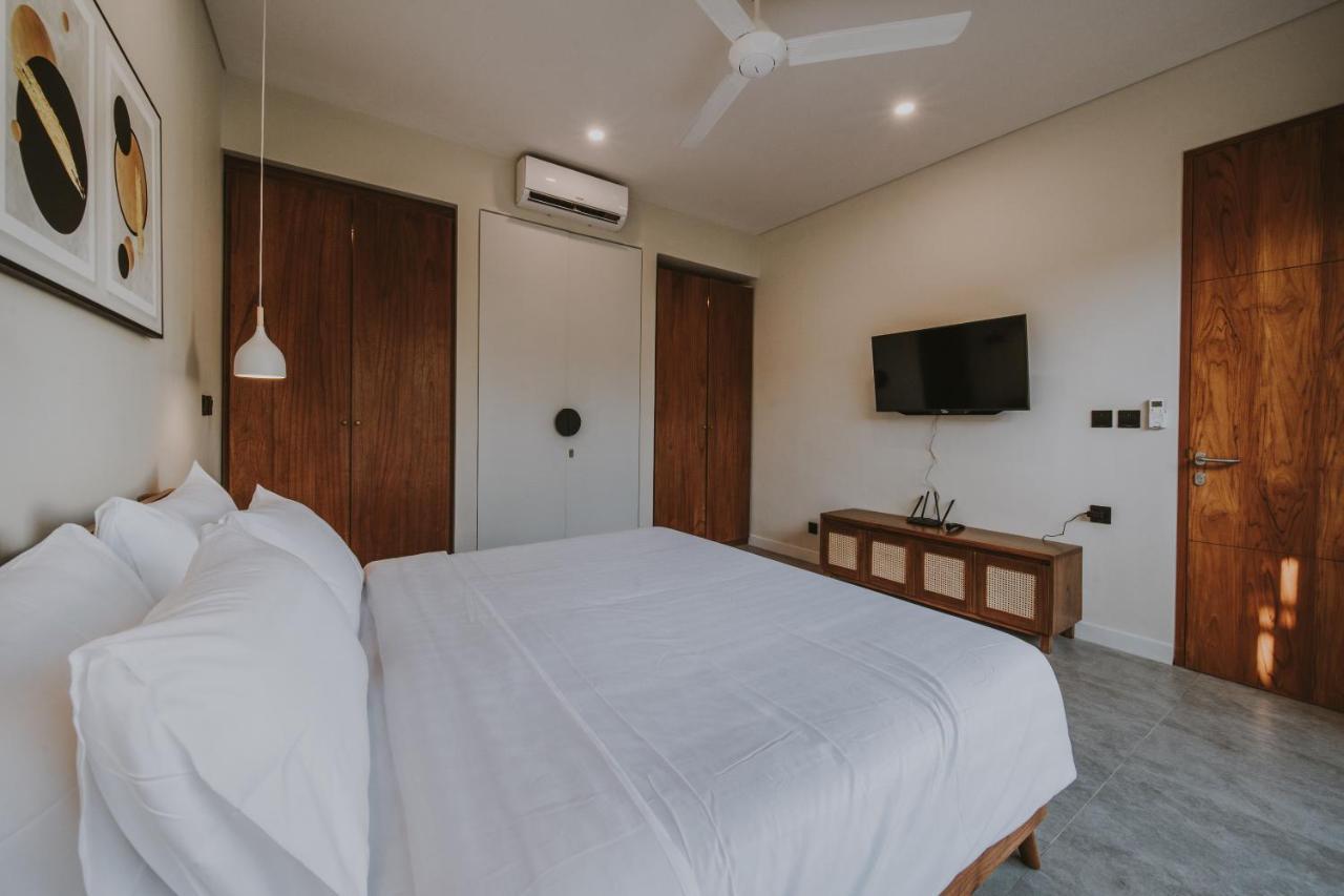 New 4 Bedroom 5 Min Walk To Berawa Beach Enclosed Livng Canggu Exterior foto