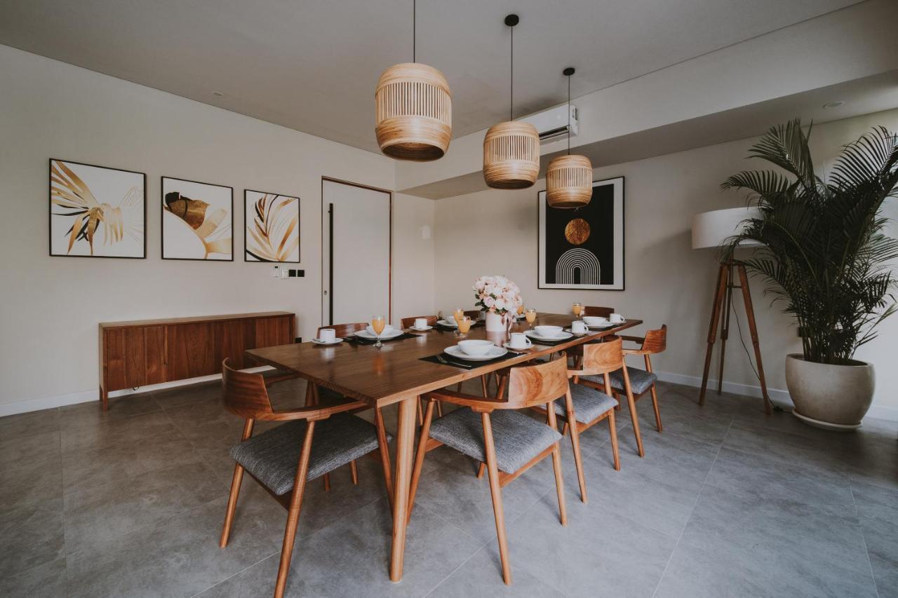 New 4 Bedroom 5 Min Walk To Berawa Beach Enclosed Livng Canggu Exterior foto